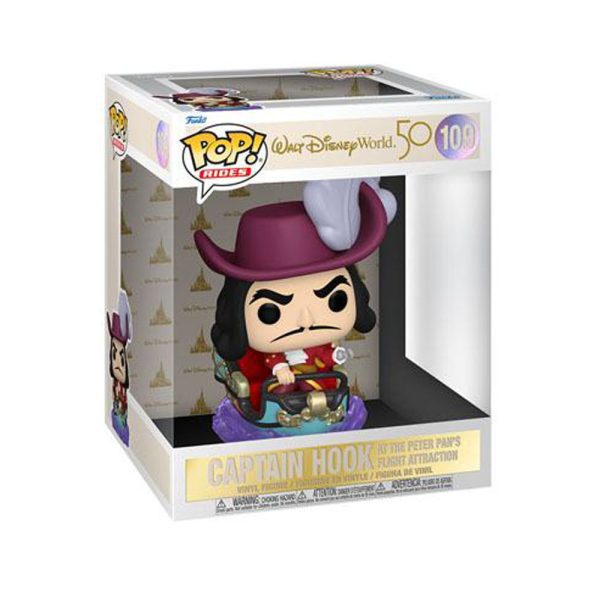 FUNKO POP! CAPITÁN GARFIO EN LA ATRACCIÓN DE PETER PAN #109 - Imagen 2