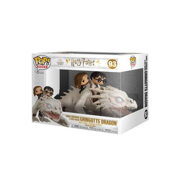 FUNKO POP! HARRY, HERMIONE & RON EN EL DRAGÓN DE GRINGOTTS #93 - Imagen 2