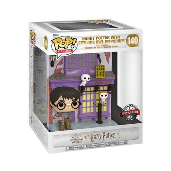 FUNKO POP! HARRY POTTER CON EEYLOPS OWL EMPORIUM #140 - Imagen 2