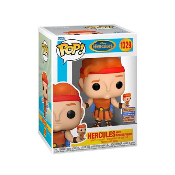 FUNKO POP! HÉRCULES CON FIGURA #1329 - Imagen 2