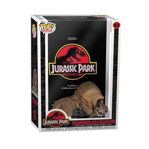 FUNKO POP! TYRANNOSAURUS REX & VELOCIRAPTOR #03 - Imagen 2