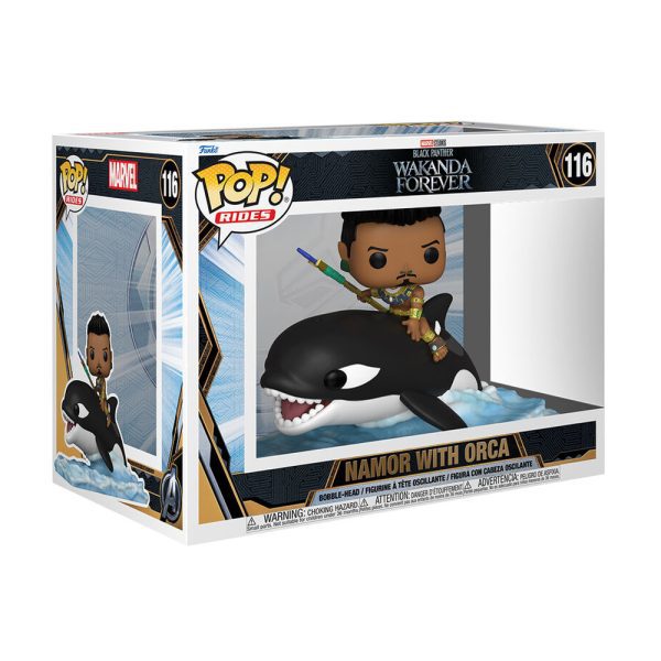 FUNKO POP! NAMOR CON ORCA #116 - Imagen 2