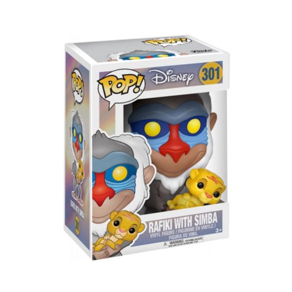 FUNKO POP! RAFIKI CON SIMBA #301 - Imagen 2