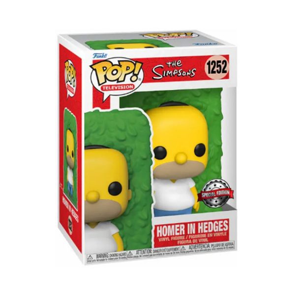 FUNKO POP! HOMER EN SETOS #1252 - Imagen 2
