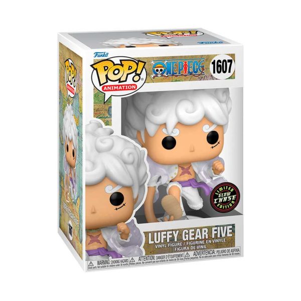 FUNKO POP! LUFFY GEAR FIVE (Glow Chase) #1607 - Imagen 2